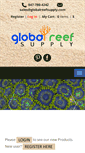 Mobile Screenshot of globalreefsupply.com
